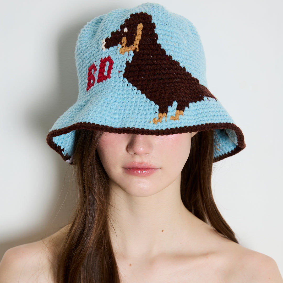 Dachshund Bucket Hat by BLACKDOG