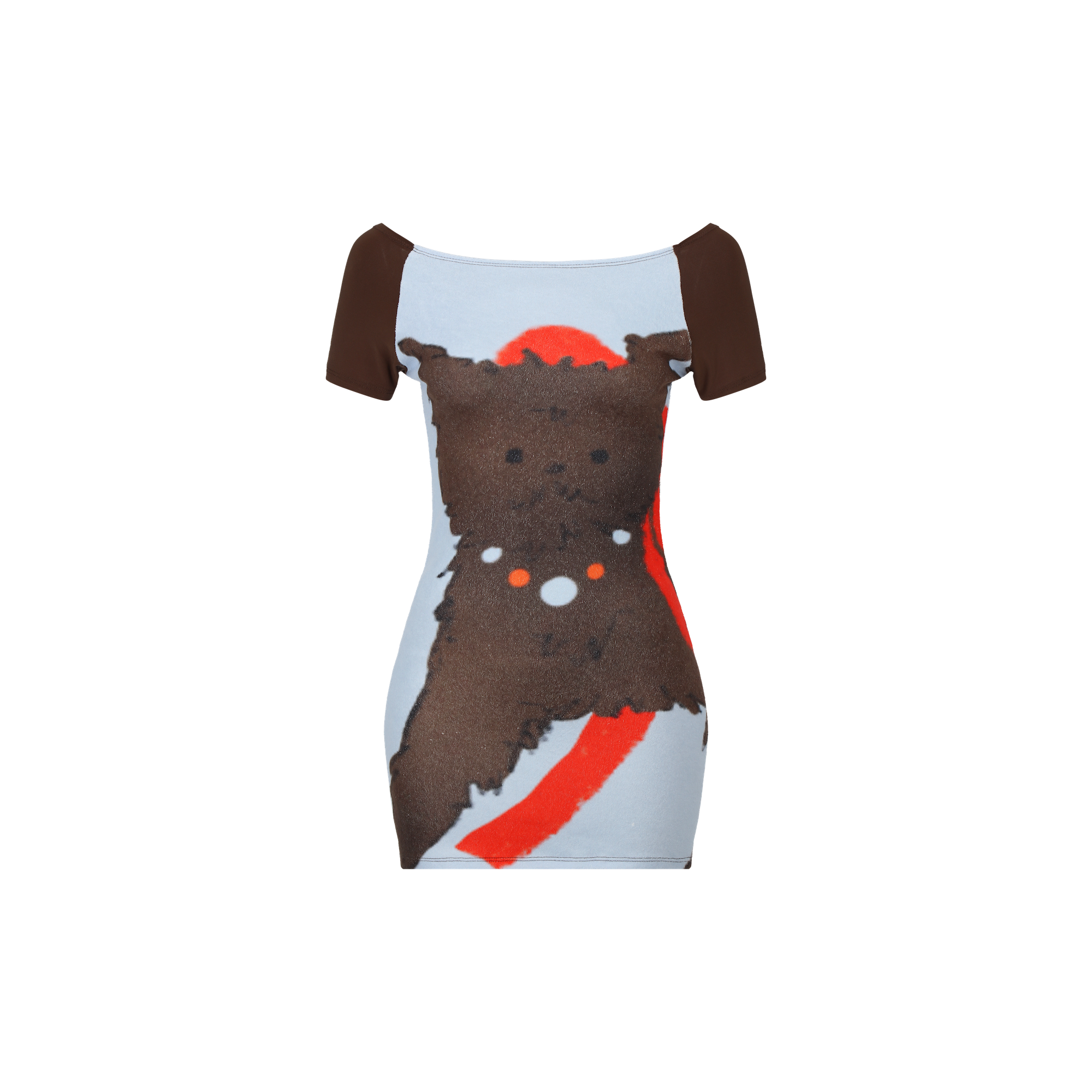 Fluffy mini dress by BLACKDOG