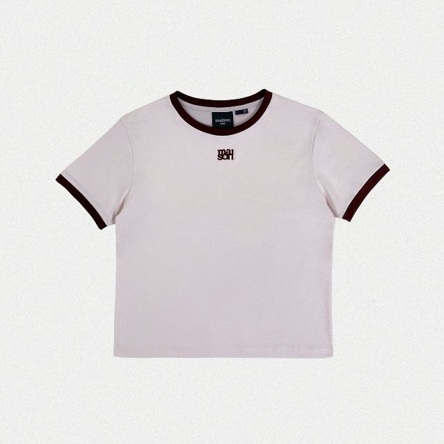 Pale Pink-Burgundy