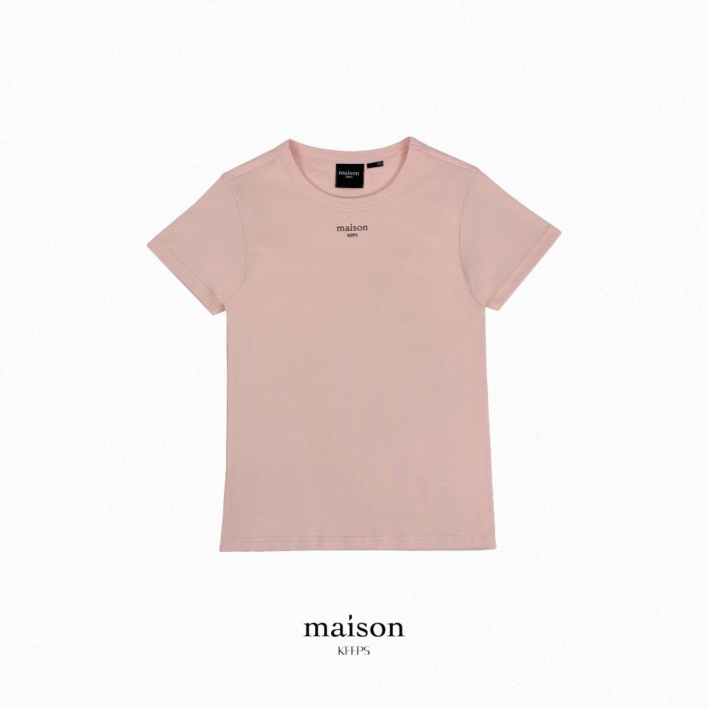 Pale pink-dark brown