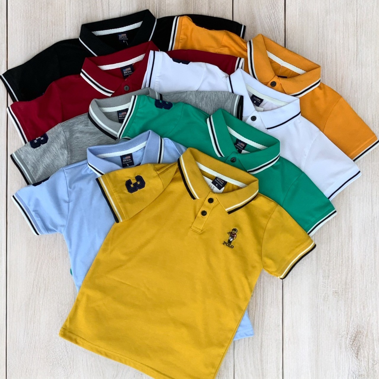 Boys Striped Polo by igorfinds