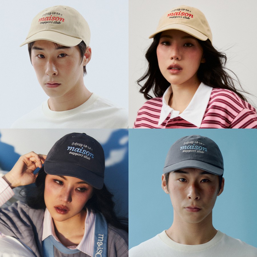 Support Club Cap Classic Hat by maison KEEPS