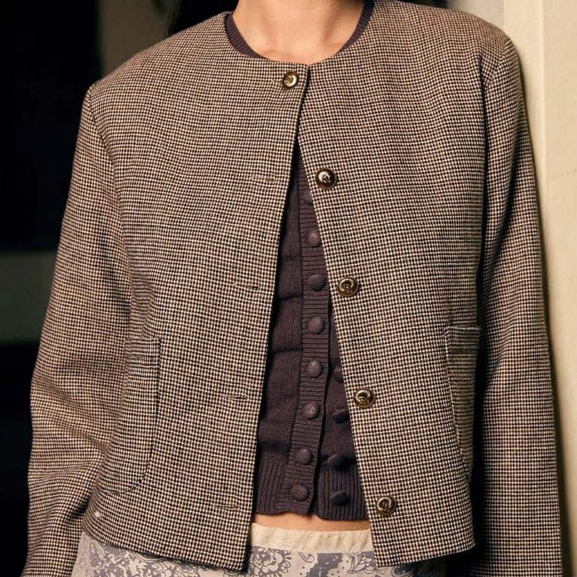 Brown Tweed