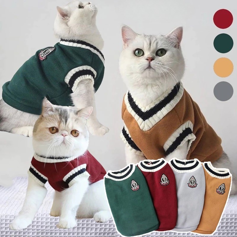 Preppy Sweater for Cat & Dog by igorfinds