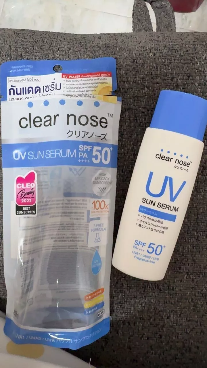 Clear Nose UV Sun Serum SPF 50+ PA++++ 80ml by Clear Nose